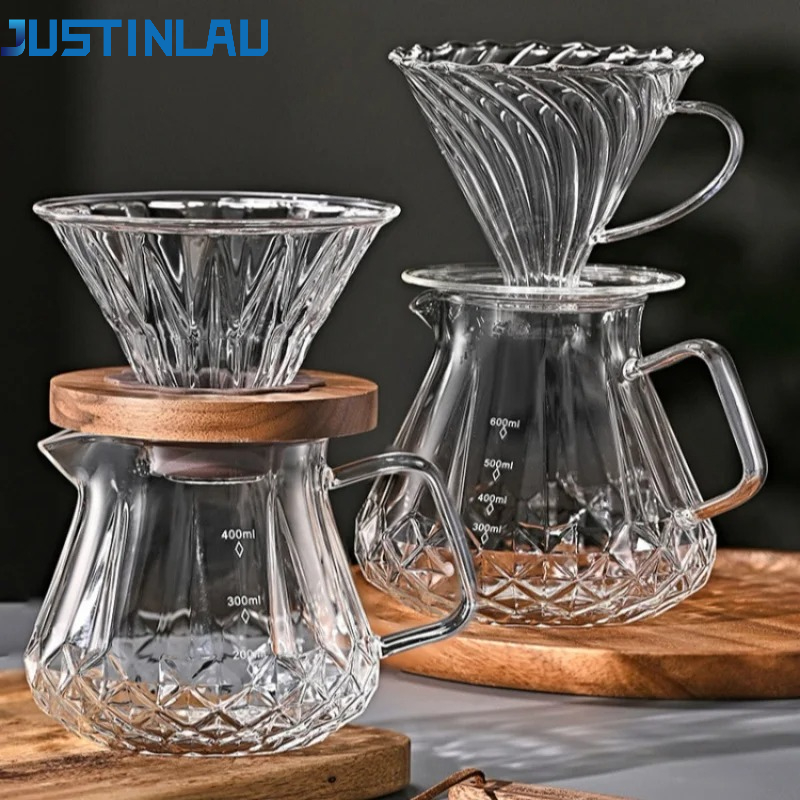 Espresso Shot Glass - Set per Caffè a Filtro JUSTINLAU,