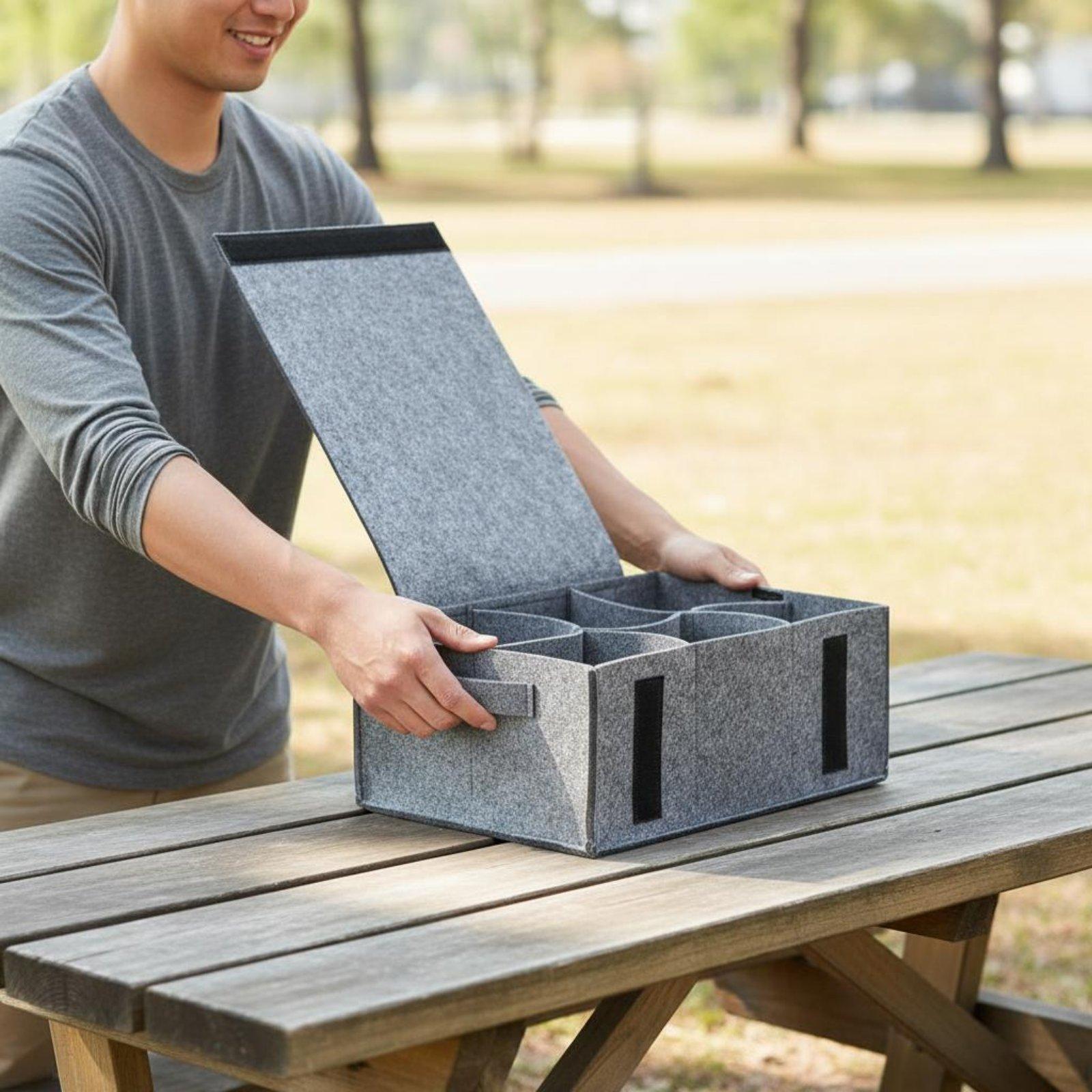 Borsa portaoggetti in feltro p - Coffee Equipment For Camping recensione e prezzo